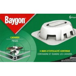 Baygon Pieges Anti Cafards X6