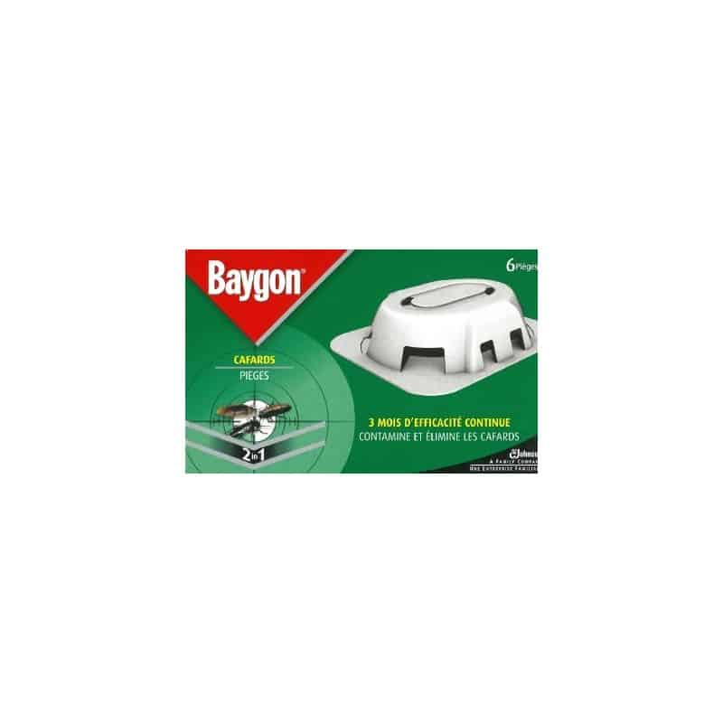 Baygon Pieges Anti Cafards X6