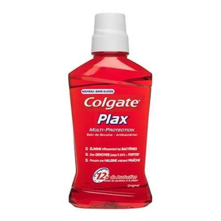 Colgate Flacon 500Ml Bain De Bouche Plax Total Classique