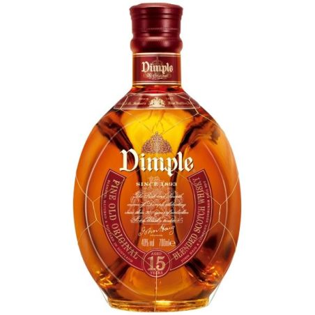 Dimple Whisky 15Ans 40%V Bouteille 70Cl Sous Etui