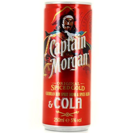 Captain Morgan Canette Cap.Morgan Cola 5D 25C