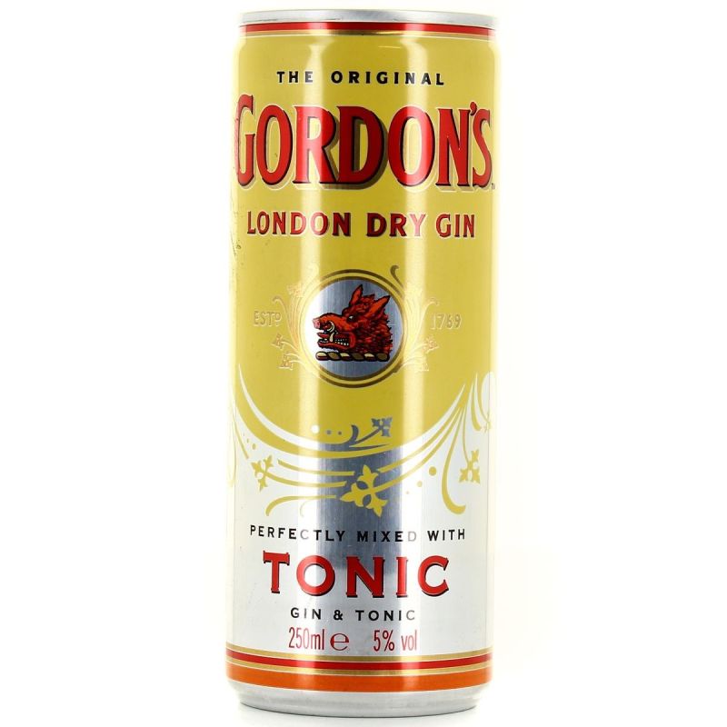 Gordon'S Canette Gordons Tonic 5D 25Cl