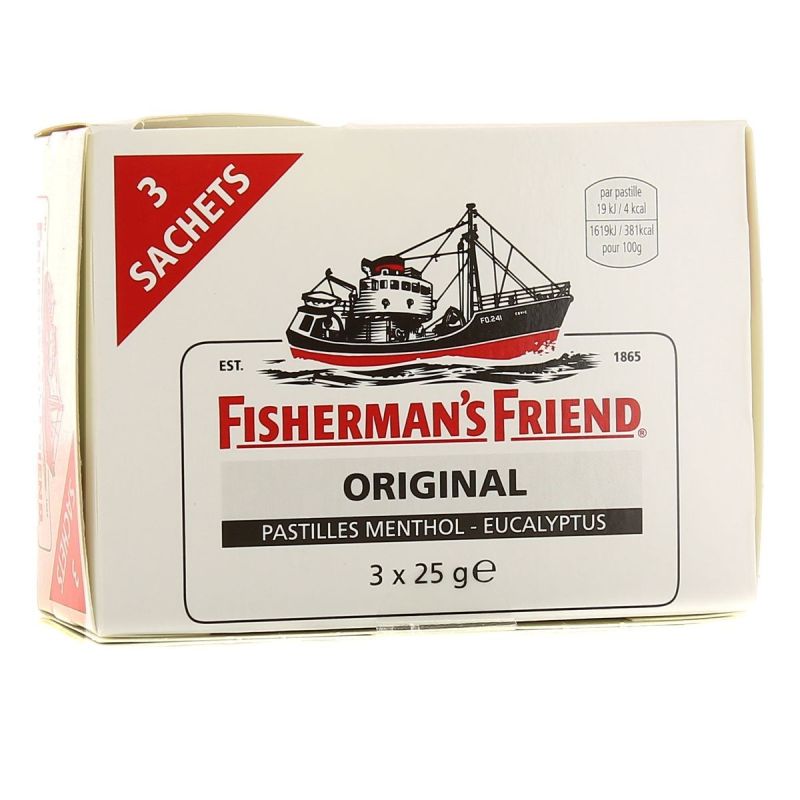 Fishermans Eucal/Mentholx3 75G