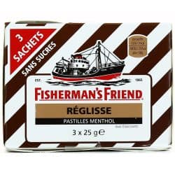 Fisherman'S Fisherman`S Friend Bonbon Reglisse Pack 3 Sachets 25G