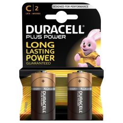 Duracell Plus Power C X2
