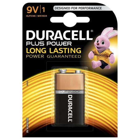 Duracell Pile Duracel Plus Power 9V X1