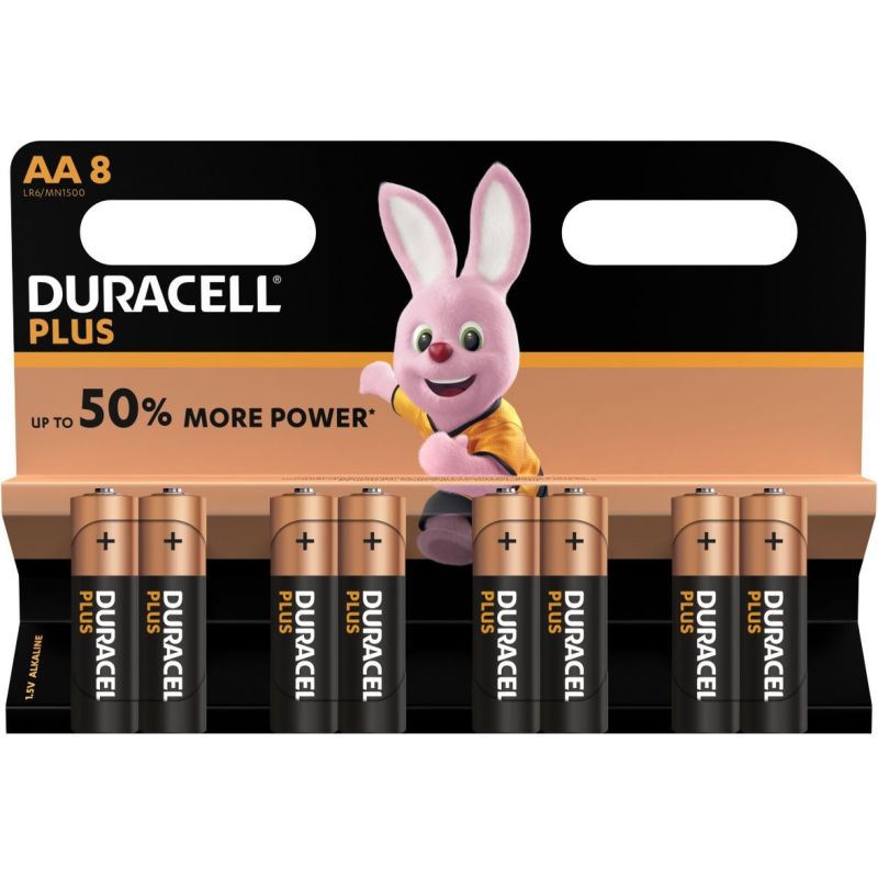 Duracell Dur.Pile.Alcal.+Power.Lr6X8