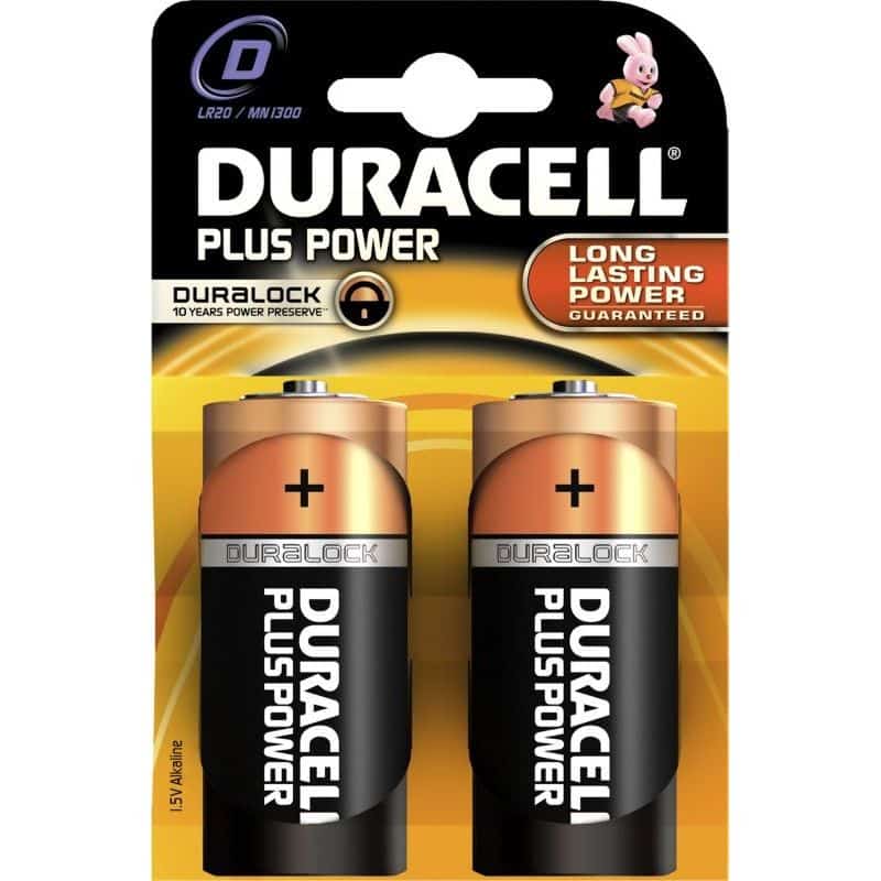 Duracell B.2P. Lr20 Plus