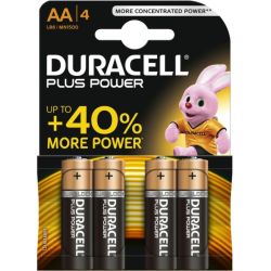 Duracell Piles Plus Power Aa 4 N