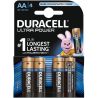 Duracell Piles Ultra Power Aax4