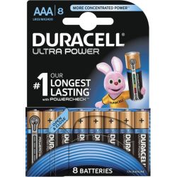 Duracell Dur.Pile.Alcal.Ult.Pow.Lr03X8