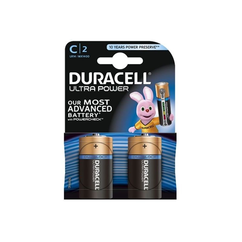 Duracell Dur.Pile.Alcal.Ult.Pow.Lr14X2