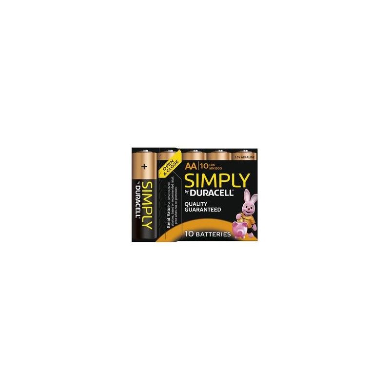 Duracell Dur Pile Alcal Simply Lr6X10