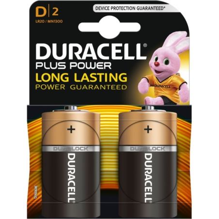 Duracell Dur.Pile.Alcal.+Power.Lr20X2