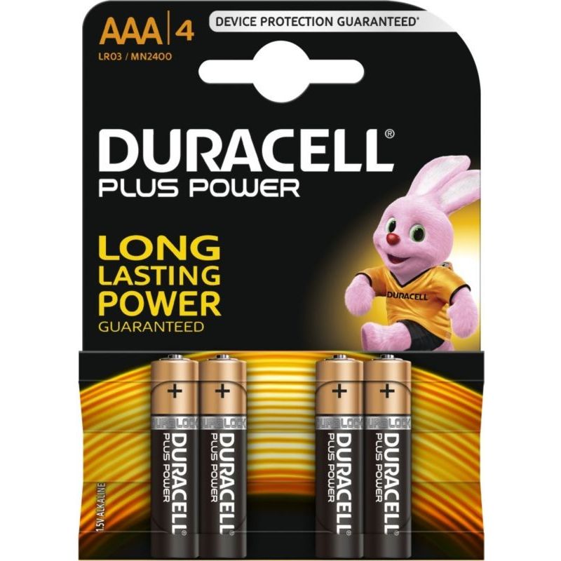 Duracell Dur.Pile.Alcal.+Power.Lr03X4