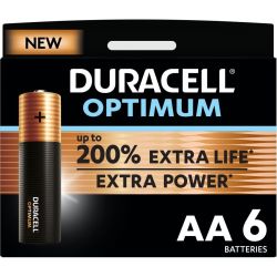 Duracell Optimum Aa X6