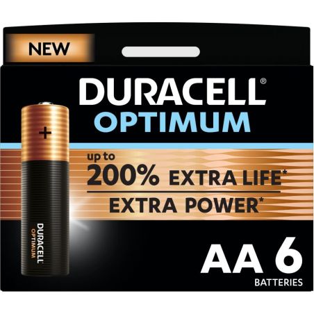 Duracell Optimum Aa X6