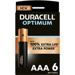 Duracell Optimum Aaa X6