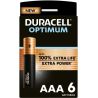 Duracell Optimum Aaa X6