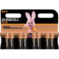 Duracell Plus 100% Aa X 8
