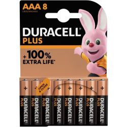 Duracell Plus 100% Aaa X 8