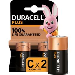 Duracell Plus 100% C X2