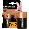 Duracell Plus 100% D X2
