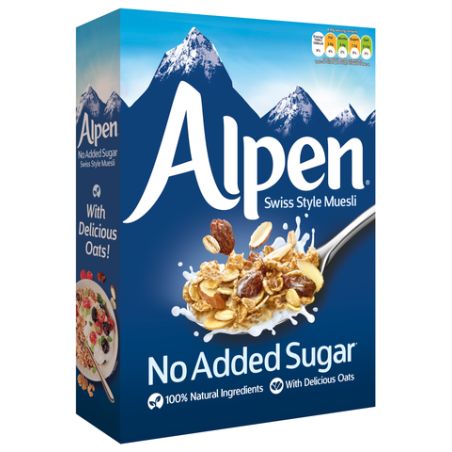 Alpen 560G Cereales S/S Ajoute