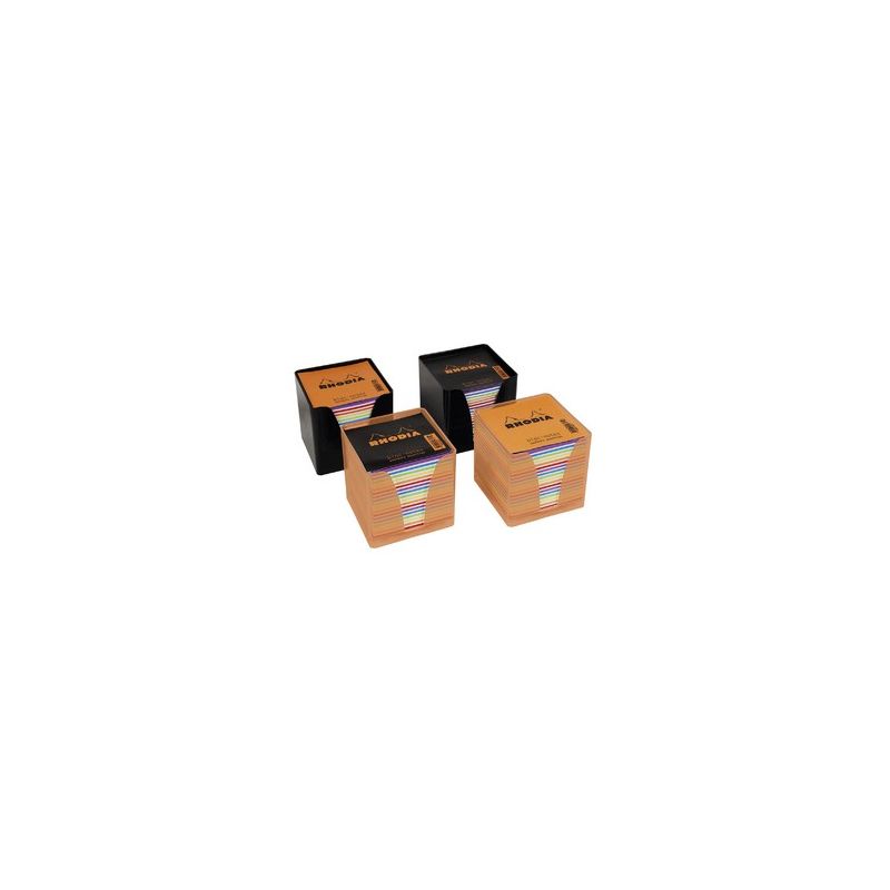 Rhodia Cube Boitier 10X10Coul