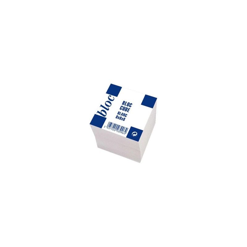 Sadosky Bloc Cube Blanc 8X8X8