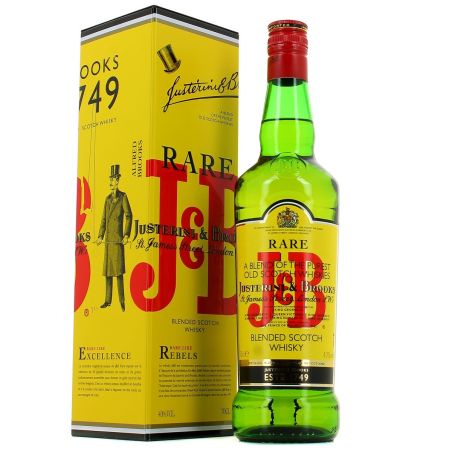 J & B Whisky J&B 70C.40Dg +Boit