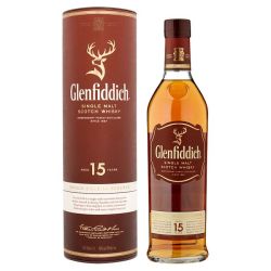 Glenfiddich Whisky Single Malt 15 Ans 40% : La Bouteille De 70Cl + Étui