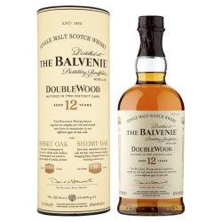 Balvenie Scotch Whisky Single Malt Double Wood 12 Ans 40% : La Bouteille De 70Cl + Étui