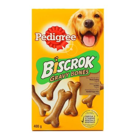 Pedigree Ped Biscrock Gravy Bones Boeuf