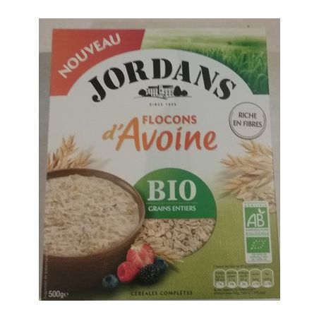 Jordans Flocons Avoine Bio 500