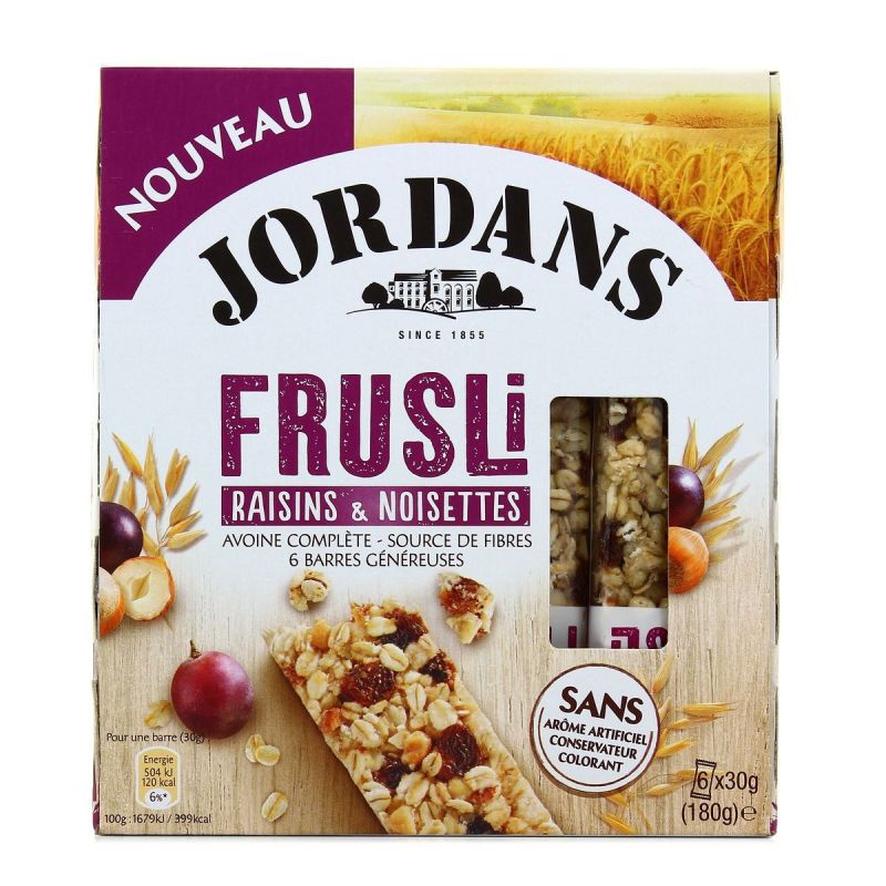 Jordans 180G Bar Frusli Rais/Nois Jord