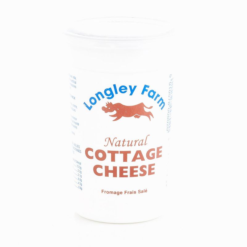 Longley Farm Cottage Cheese Nat.250G.