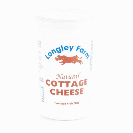 Longley Farm Cottage Cheese Nat.250G.