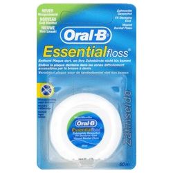 Oral B Fil Dentaire Essent.Floss Cire Menthole 50M