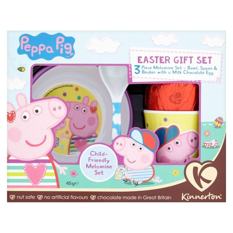 Kinnerton Kinn Set Rp 3Pc+Oef Peppa Lt