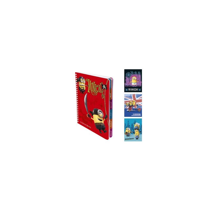 Les Minion Cah.Txt Spirale 17X22
