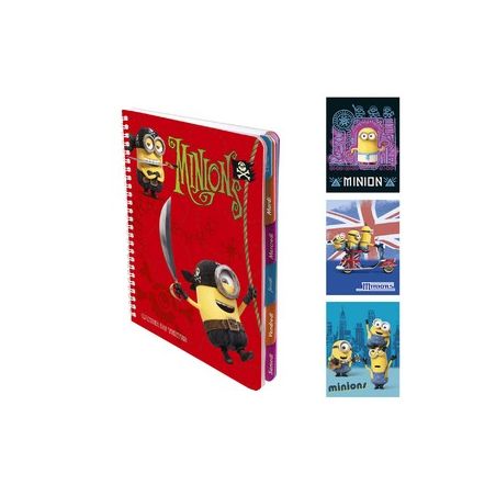 Les Minion Cah.Txt Spirale 17X22
