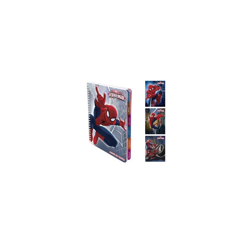 Spiderman Cah Texte Spiderma 17X22 148P