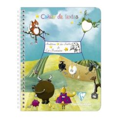 Clairefont Clairf. Cah Texte Fable 17X22