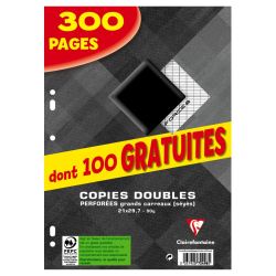 Clairefontaine L.300 Copies Double Seyes A4 90G
