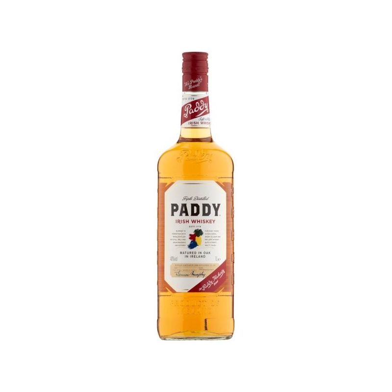 Paddy Whisky Irlandais 40%V Bouteille 1L