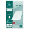 Exacompta Fiches Bristol Blanches Petits Carreaux 12,5X20Cm X50