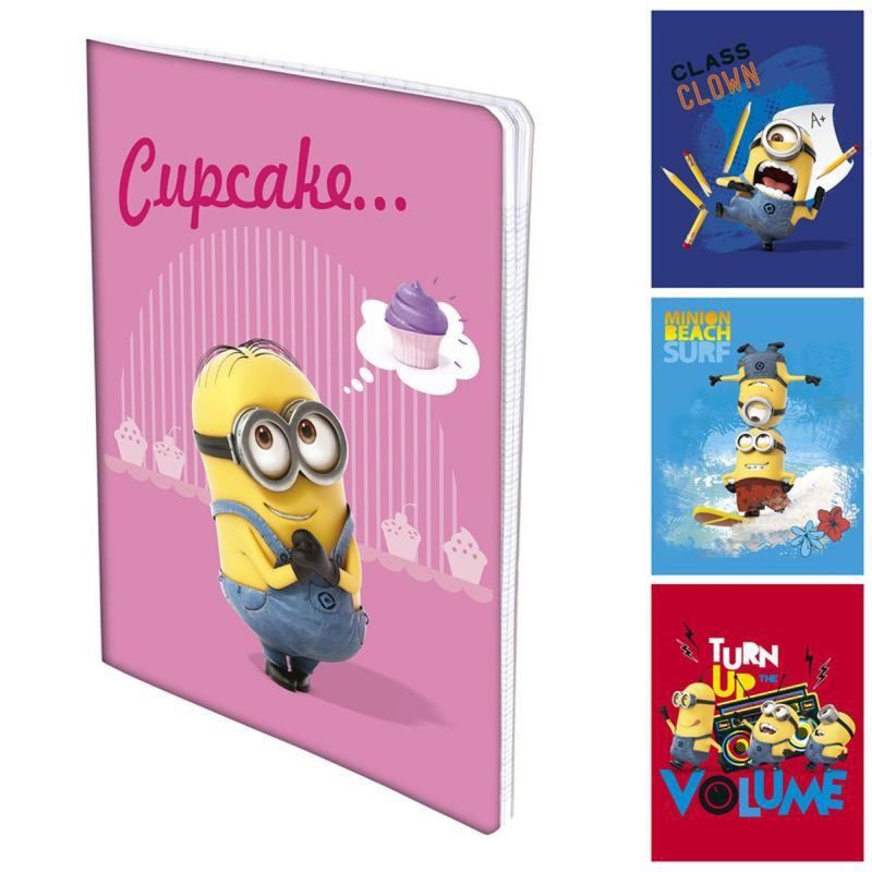 Les Minion Minions Cah.Pique 17X22 96P