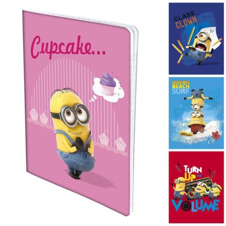Les Minion Minions Cah.Pique 17X22 96P