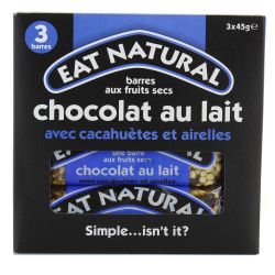 Naive Food Eat Natural Cacahu/Choco 3X45G